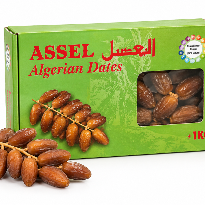 Dátiles Naturales Deglet Nour (1kg)